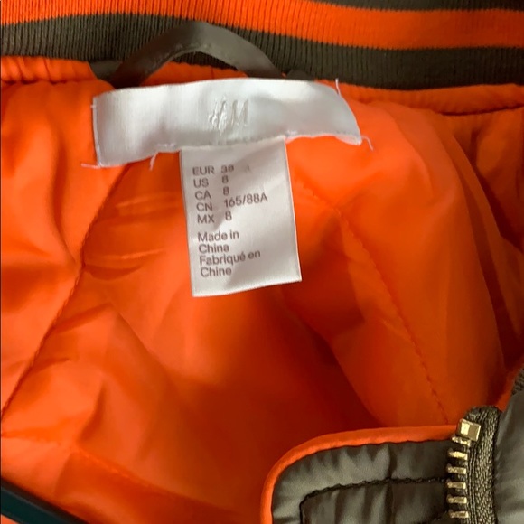 green bomber jacket - Picture 5 of 5